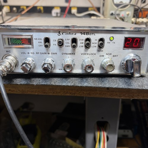 Cobra 148 gtl radio - cb,