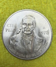 1978 Mexican 100 Pesos .720