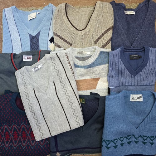 Vintage funky pattern jumpers - vintage,