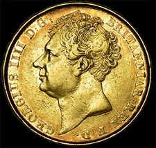 KING GEORGE THE IIII 1823 £2