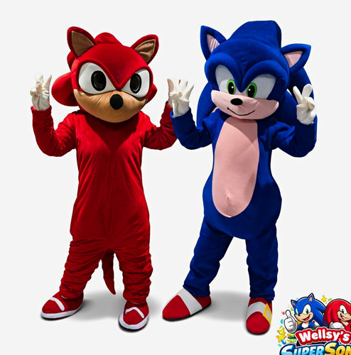 Sonic knuckles mascot - sonic,