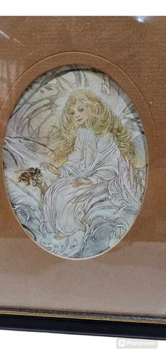Vintage enchanting print - vintage,