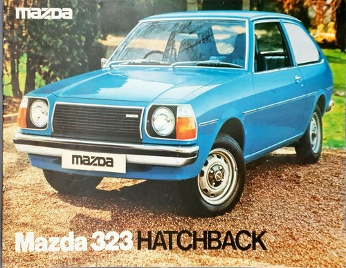 Mazda 323 brochure 1977 - mazda,