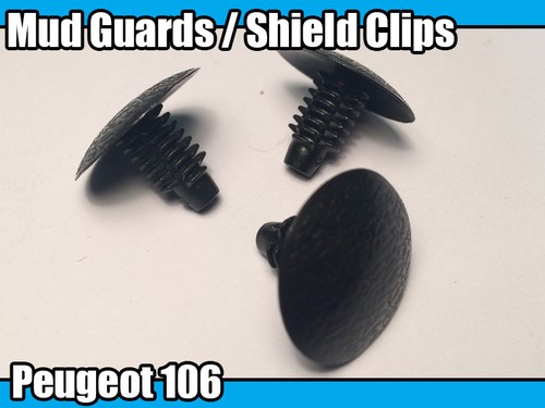 10x clips for peugeot - clips, 106