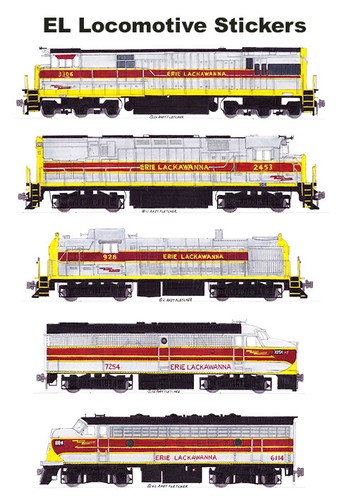 Erie lackawanna locomotives 2 - lackawanna,