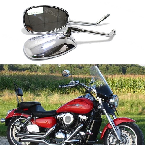 Chrome motorcycle rearview - chrome,