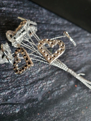 Small wire stem - stem, hearts