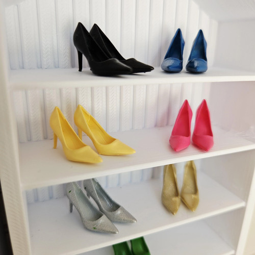 High heel shoes scale - 1:12,