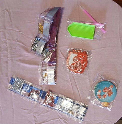 Card making craft supplies set - card,
