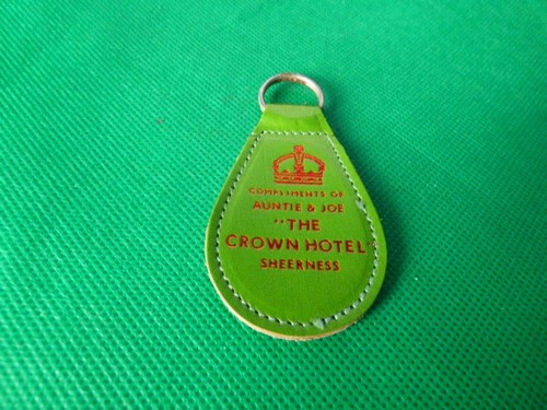 Vintage advertising key ring - vintage,