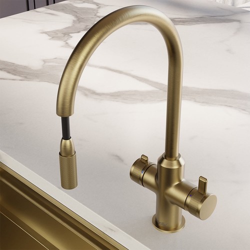 Wodar dark brass - brass, hot