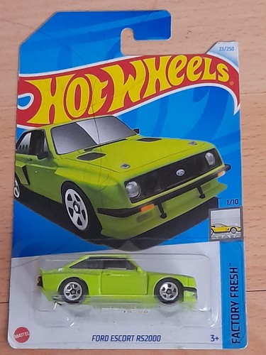 New hot wheels ford escort - new,