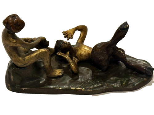 Antique bronze novelty greek - ,