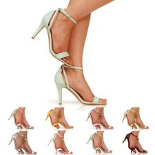 LADIES WOMENS HIGH MID HEEL