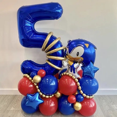 39pcs sonic the hedgehog foil - hedgehog,