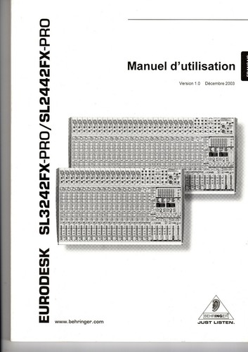 User manual - user, english)