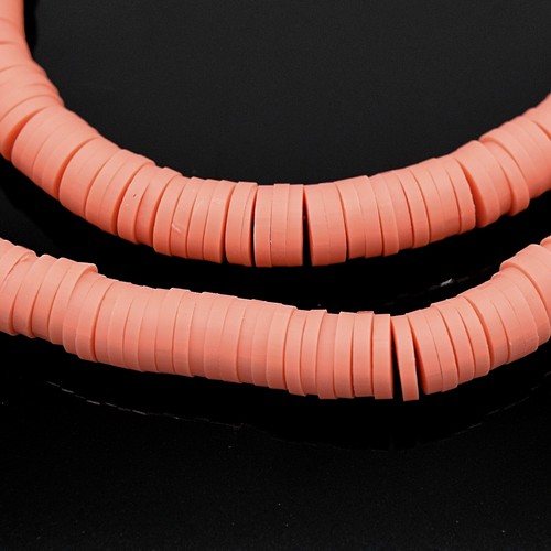 Heishi polymer clay - clay, round