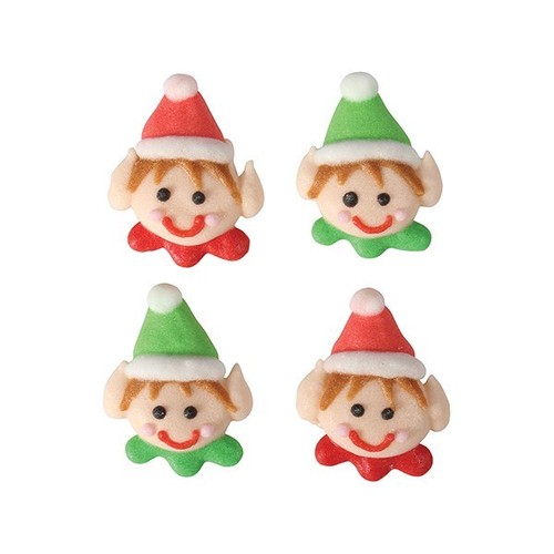 Christmas elves sugar - sugar, pipings