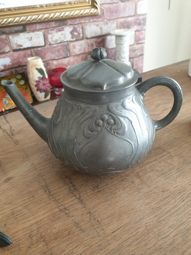 Osiris pewter teapot - osiris,