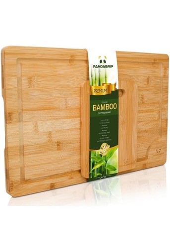 Organic bamboo chopping board - bamboo,