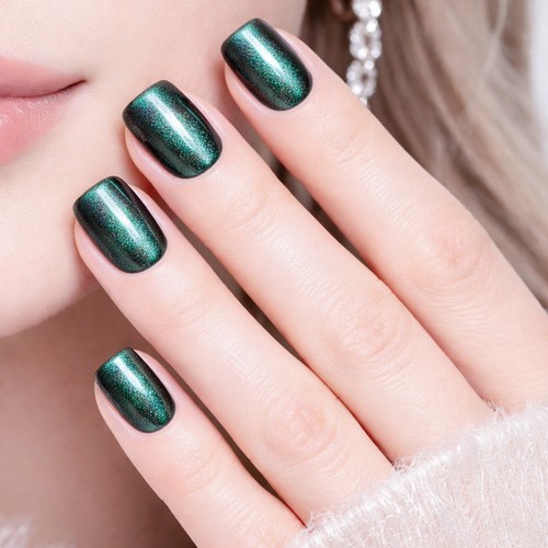 Press nails short square - press, on