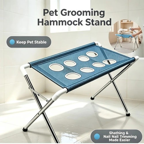 Pet grooming hammock - grooming,