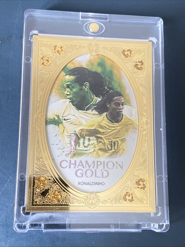 Ronaldinho gold plated - gold,