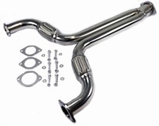 Stainless Steel Y-Downpipe Y-Pipe Kat Substitute for Nissan 350Z Z33 03-07