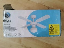 Blyss Houston Ceiling Fan Light, 92cm