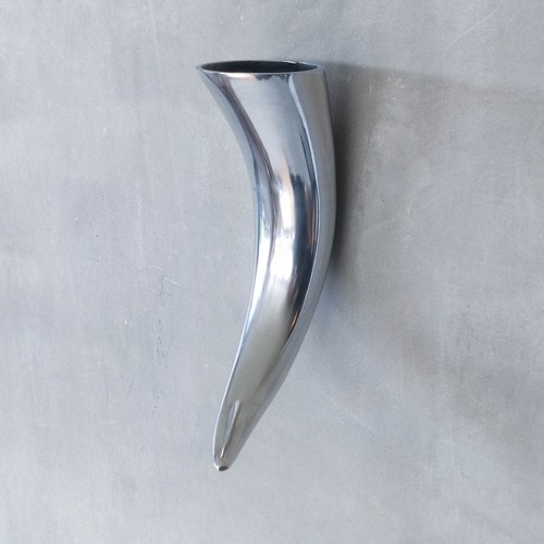 Cast aluminium silver metal