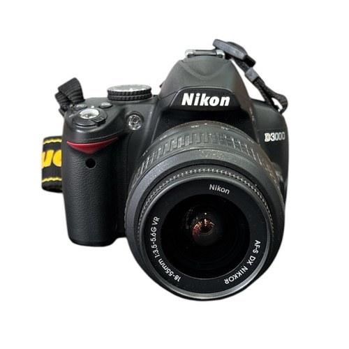 Nikon d3000 3mp dslr camera - 12.3mp,