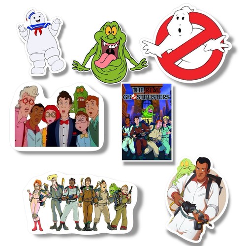 Ghostbusters cartoon stickers - cartoon,