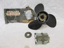 Used Mercury Marine 48-77344A45 - Black Max 13.25" Dia, Pitch 17 Alum Propeller.