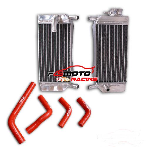 Aluminum radiator red hose - hose, for