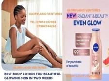 2 X NIVEA Radiant & Beauty Even Glow tone + Pearl Extract Body Lotion 400ML Vary