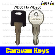 2 x Caravan Keys cut to code