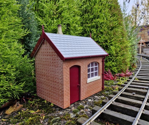 Scale station building - station,