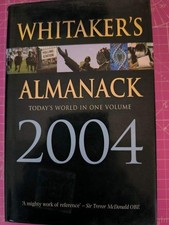 The Whitakers Almanac 2004