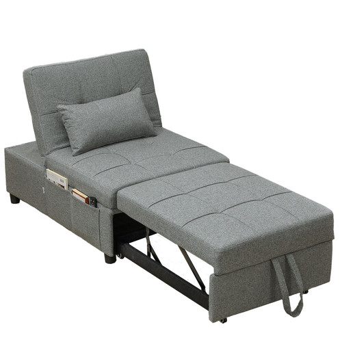 Sleeper chair bed pull - in,