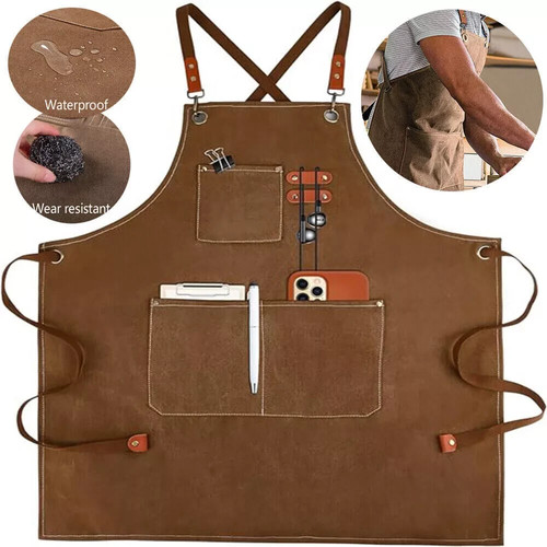 Waterproof oil proof pvc - proof, apron