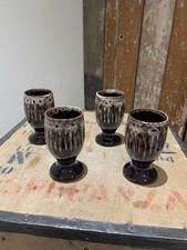 Vintage Studio Pottery Goblets