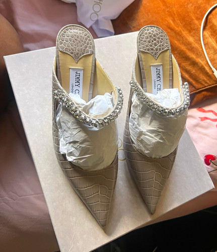 Jimmy choo bing croc embossed - choo,
