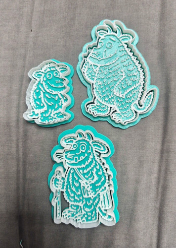 Granny gruffalo cookie cutters - gruffalo,