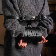 PU Leather Arm Wrist Bondage