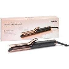BaByliss Curl Styler Lustre Hair Curler Ceramic Titanium 38mm Curling Tong C115U