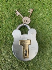 Unused Squire 660 4 Levers Padlock With 2 Keys B835