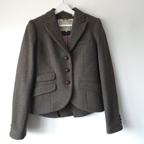 Jack wills tweed jacket blazer - wills,