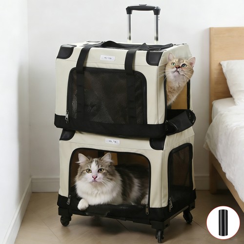 Double layer feline - layer, carrier