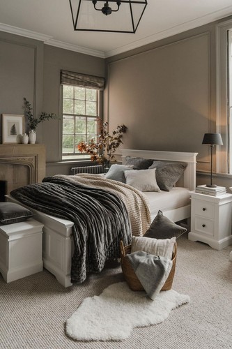 White bedroom furniture wooden - furniture,