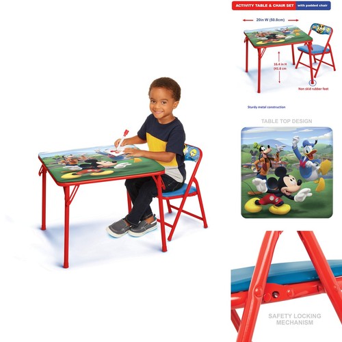Mickey mouse table chair set - mouse,